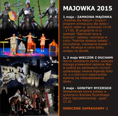 Zamek Ogrodzieniec - MAJÓWKA