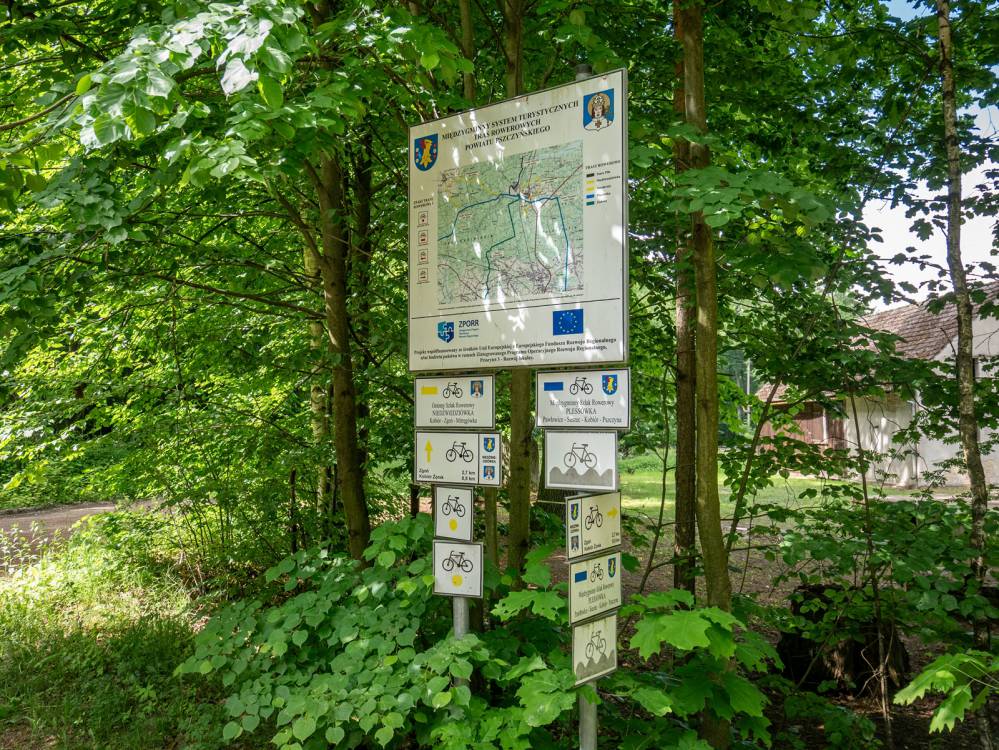 Szlak Niedźwiedziówka - oznakowanie