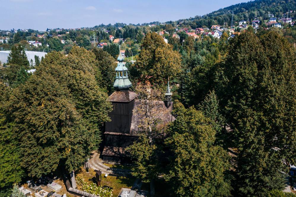 Drewniany kościół św. Barbary w Mikuszowicach Krakowskich