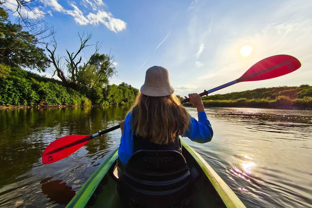 Spływ kajakowy na Odrze