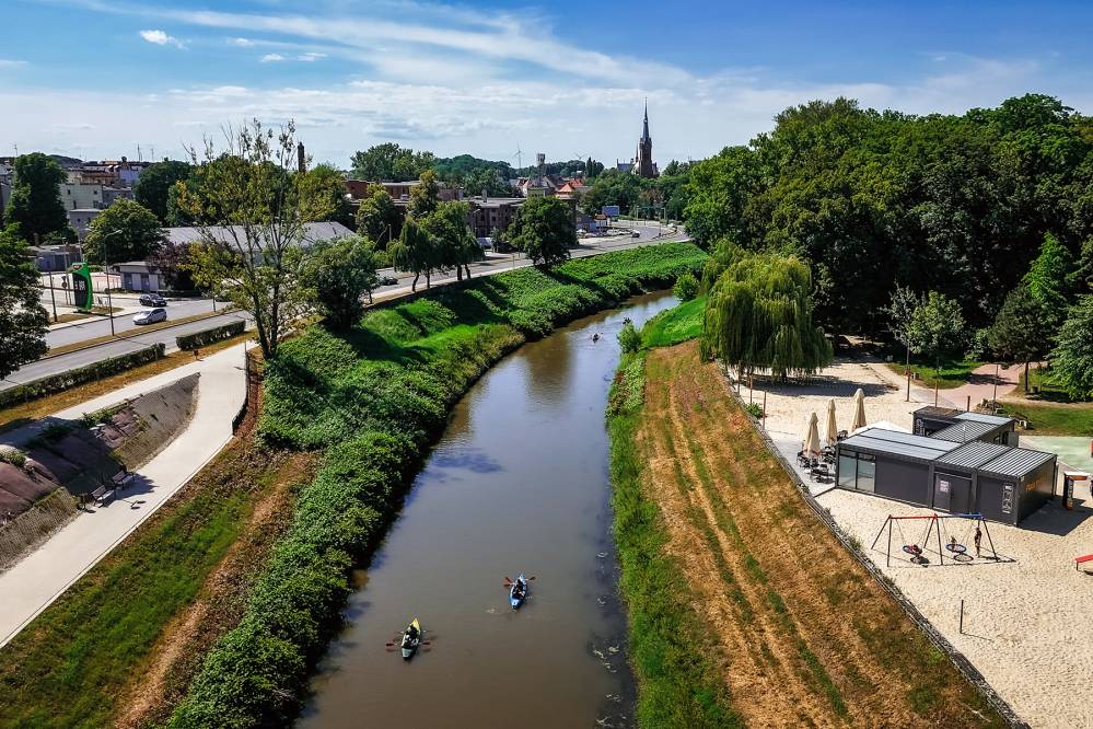Spływ kajakowy na Odrze