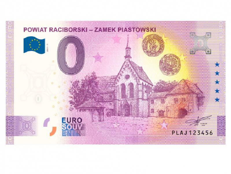Powiatowy banknot kolekcjonerski 0 EURO 