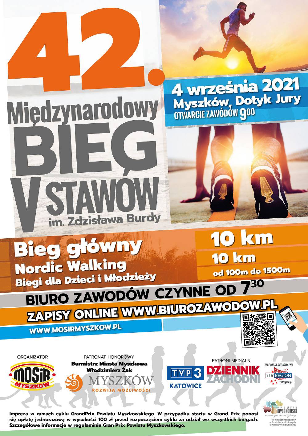 42 Bieg V Stawów w Myszkowie