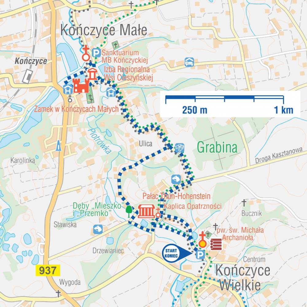 KOŃCZYCE WIELKIE I MAŁE