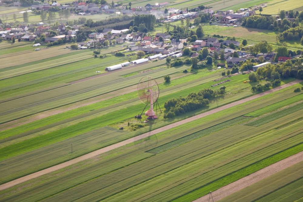 Wiatrak w Rębielicach Królewskich